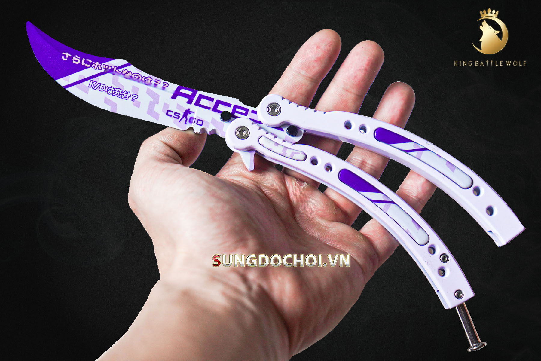 Dao bướm Butterfly Knife CSGO (Balisong) – Random Series B số 2