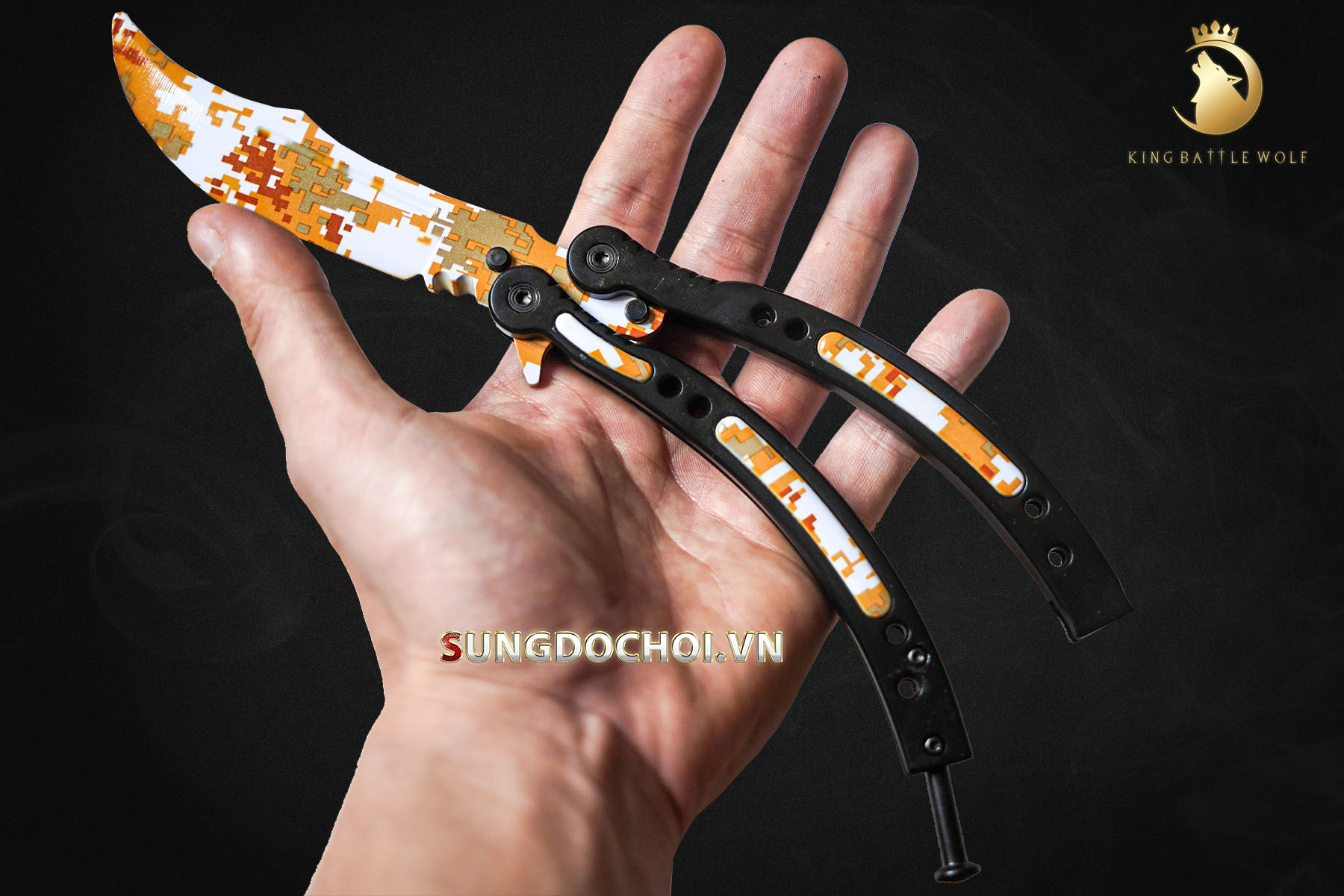 Dao bướm Butterfly Knife CSGO (Balisong) – Random Series C số 1