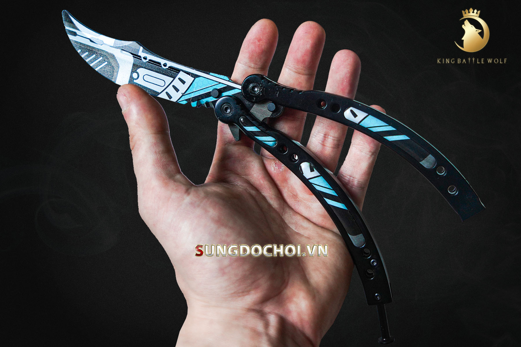 Dao bướm Butterfly Knife CSGO (Balisong) – Random Series B số 1